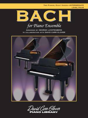 Belwin - Bach for Piano Ensemble, Level 4