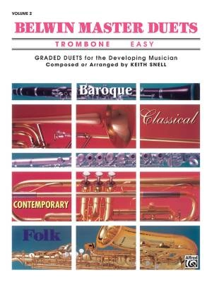 Belwin - Belwin Master Duets (Trombone), Easy Volume 2