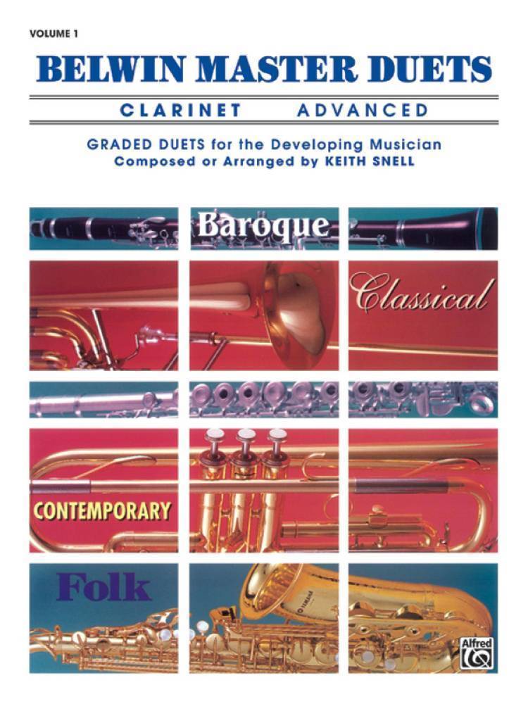 Belwin Master Duets (Clarinet), Advanced Volume 1
