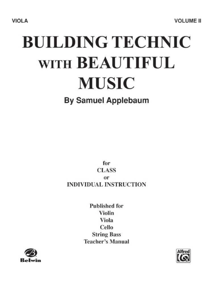 Building Technic With Beautiful Music, Book II