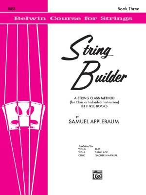 Belwin - String Builder, Book III