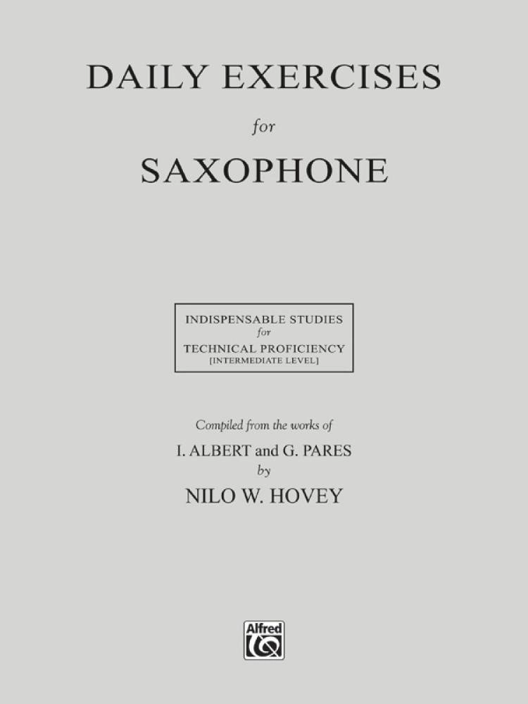 Daily Exercises for Saxophone