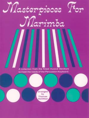 Belwin - Masterpieces for Marimba
