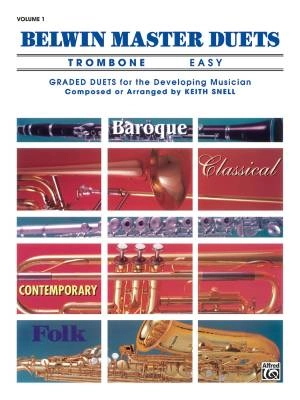 Belwin Master Duets (Trombone), Easy Volume 1