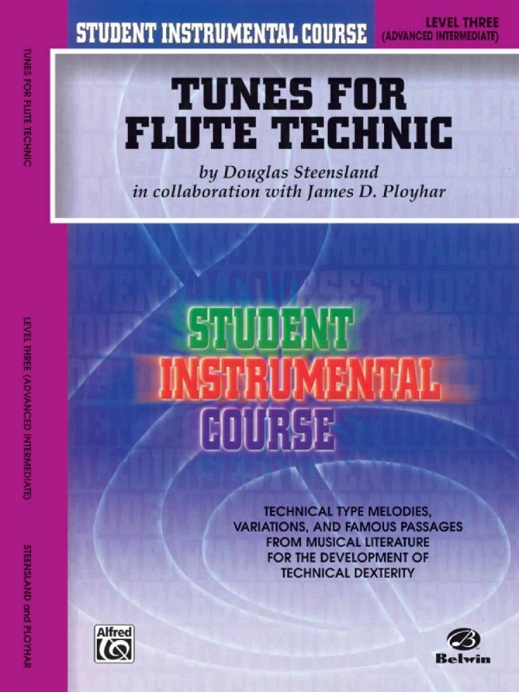 Student Instrumental Course: Tunes for Flute Technic, Level III