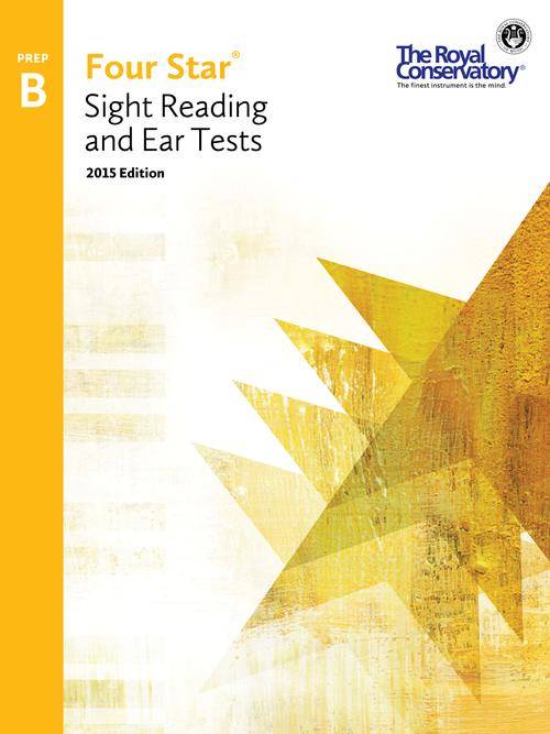 Four Star Sight Reading and Ear Tests Level Preparatory B (2015 Edition) - Book