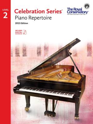Celebration Series, 2015 Edition Piano Repertoire 2 - Book/Audio Online