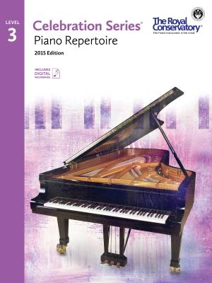 Celebration Series, 2015 Edition Piano Repertoire 3 - Book/Audio Online