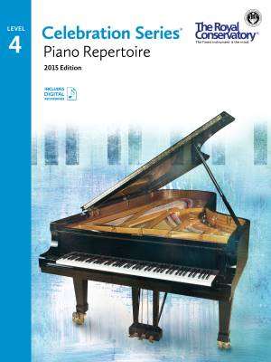 Celebration Series, 2015 Edition Piano Repertoire 4 - Book/Audio Online