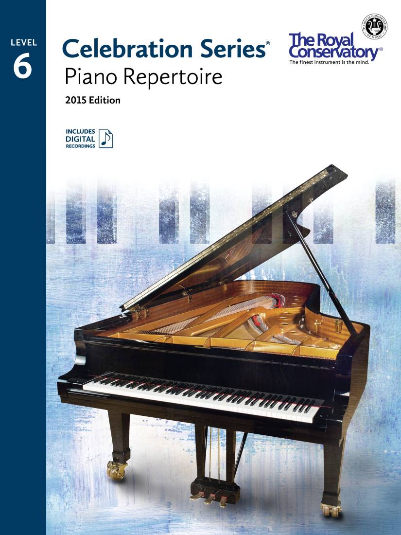 Celebration Series, 2015 Edition Piano Repertoire 6 - Book/Audio Online