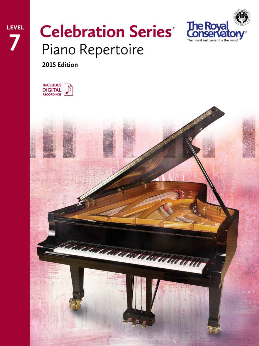 Celebration Series, 2015 Edition Piano Repertoire 7 - Book/Audio Online