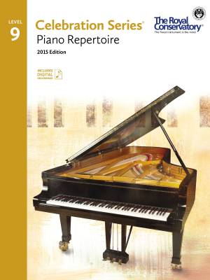 Celebration Series, 2015 Edition Piano Repertoire 9 - Book/Audio Online
