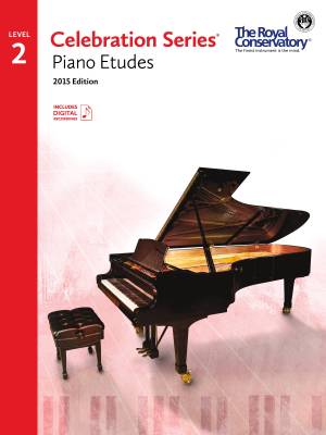 Celebration Series, 2015 Edition Piano Etudes 2 - Book/Audio Online