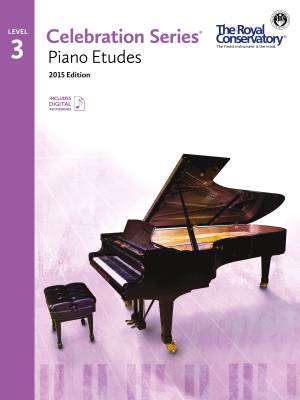 Celebration Series, 2015 Edition Piano Etudes 3 - Book/Audio Online