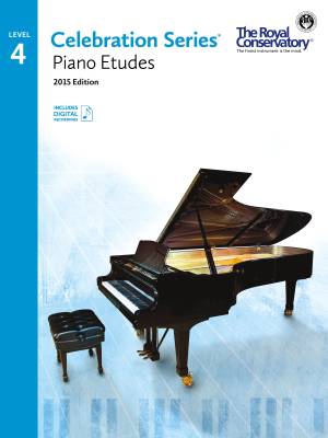 Celebration Series, 2015 Edition Piano Etudes 4 - Book/Audio Online