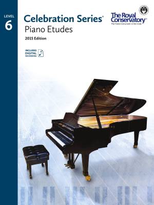 Celebration Series, 2015 Edition Piano Etudes 6 - Book/Audio Online
