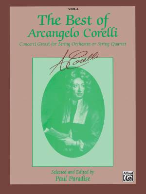 Belwin - The Best of Arcangelo Corelli