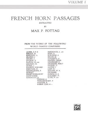 French Horn Passages, Volume I