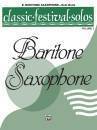 Belwin - Classic Festival Solos (E-Flat Baritone Saxophone), Volume 2 Solo Book