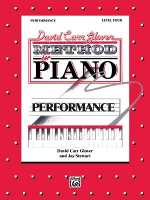 Belwin - David Carr Glover Method for Piano: Performance, Level 4