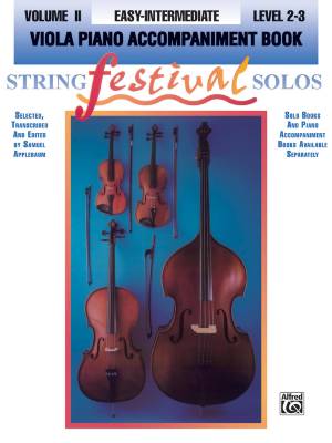 Belwin - String Festival Solos, Volume II
