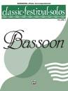 Belwin - Classic Festival Solos (Bassoon), Volume 2 Piano Acc.