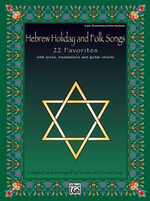 Belwin - Hebrew Holiday and Folk Songs