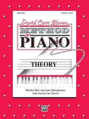 Belwin - David Carr Glover Method for Piano: Theory, Level 2