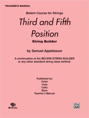Belwin - 3rd and 5th Position String Builder