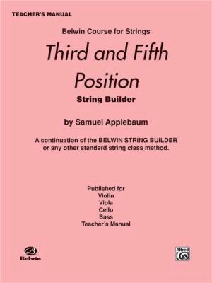 Belwin - 3rd and 5th Position String Builder