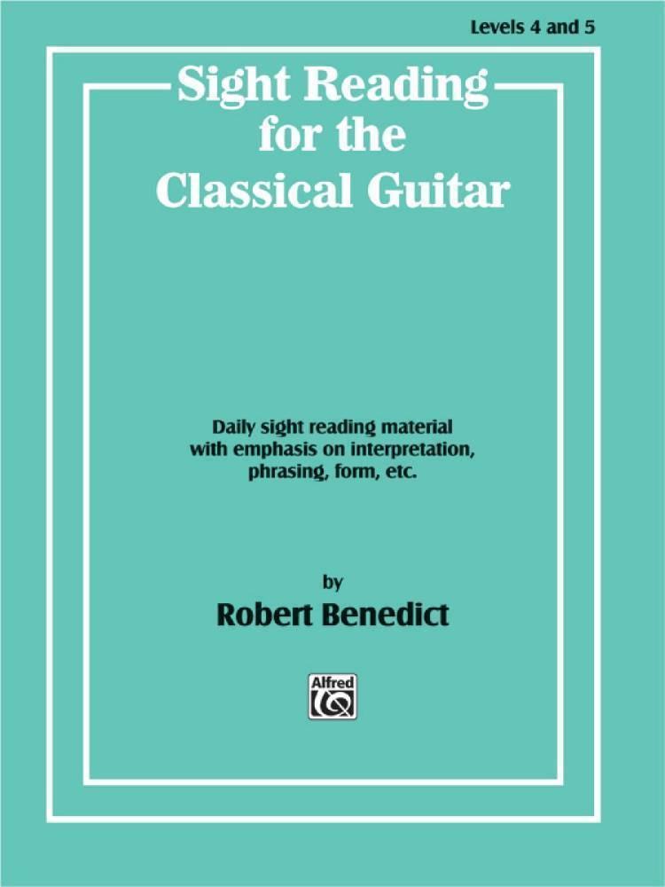 Sight Reading for the Classical Guitar, Level IV-V