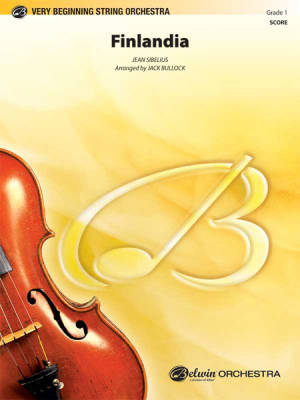 Belwin - Finlandia - Sibelius/Bullock - String Orchestra - Gr. 1