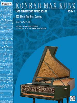 200 Short 2-Part Canons, Op. 14, Book 1 (Nos. 1-100)
