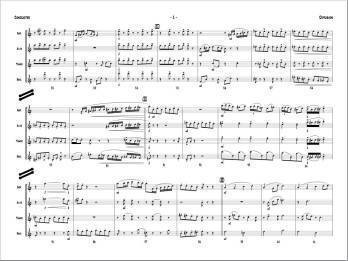Diffusion for Sax Quartet