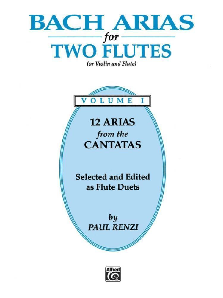 Bach Arias for Two Flutes, Volume I