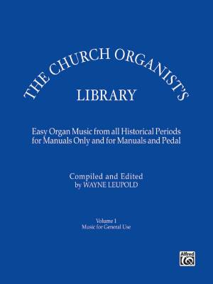 Belwin - The Church Organists Library, Volume 1 (General Use)