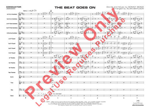 The Beat Goes On - Bono/Baylock - Jazz Ensemble - Gr. 5