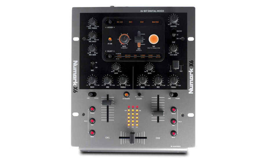 X6 - 2 Channel DJ Mixer with Effects