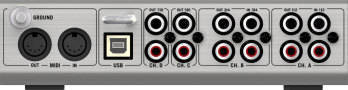 NI Audio 8 DJ オーディオインターフェース Native Instruments Audio 8 Interface | zZounds