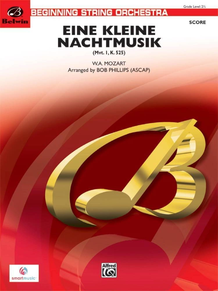 Eine Kleine Nachtmusik - Mozart/Phillips - String Orchestra - Gr. 2.5