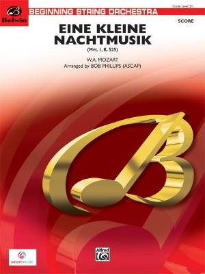 Belwin - Eine Kleine Nachtmusik - Mozart/Phillips - String Orchestra - Gr. 2.5