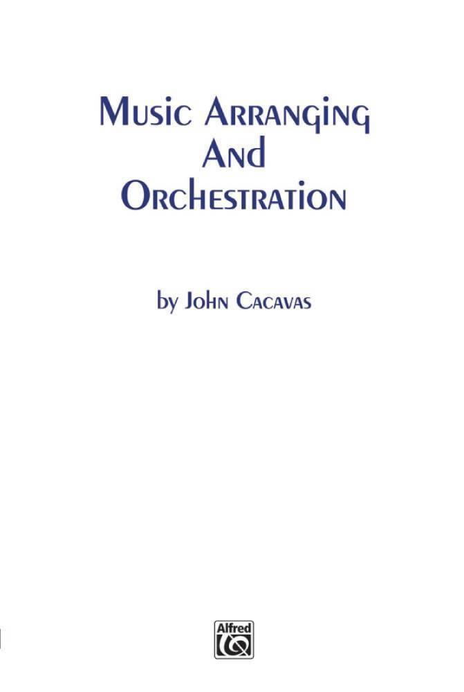 Music Arranging and Orchestration