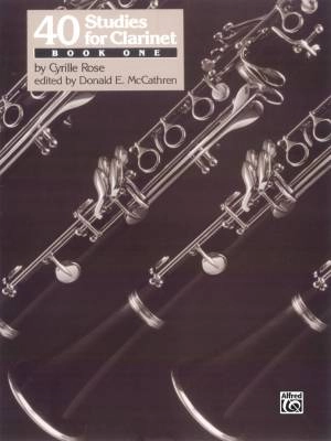 Belwin - 40 Studies for Clarinet, Book 1