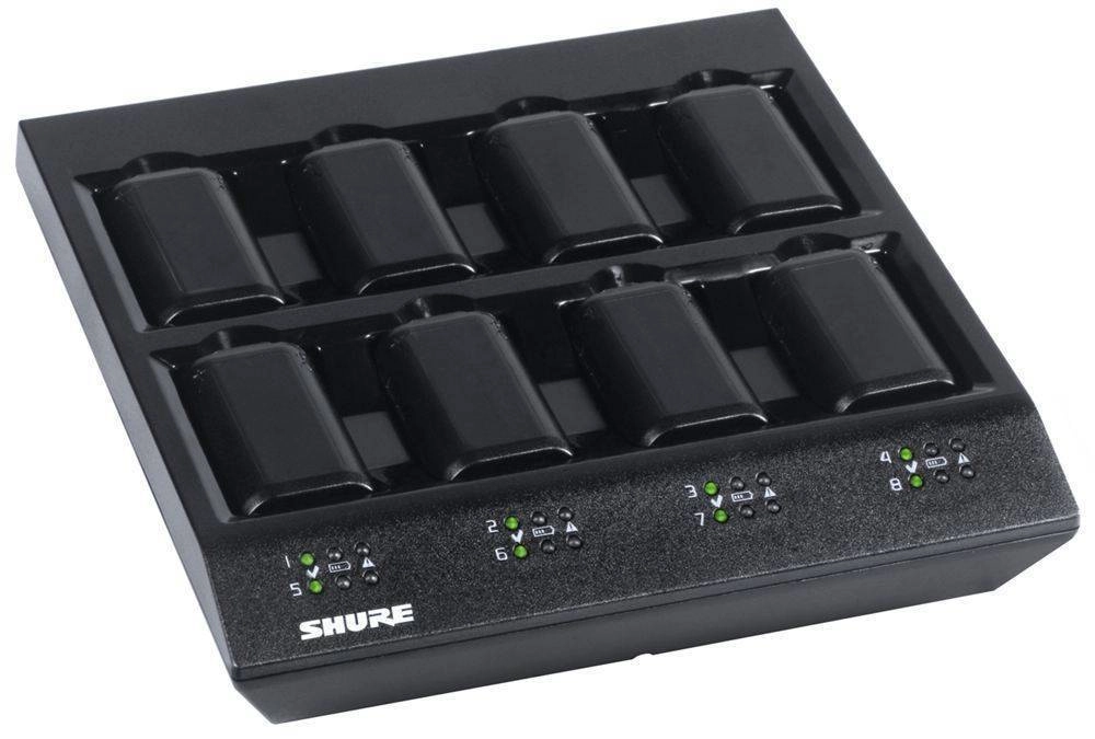 8-Bay Shure Battery Charger