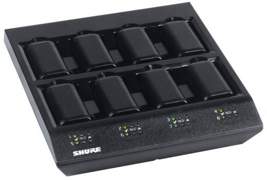 Shure - 8-Bay Shure Battery Charger