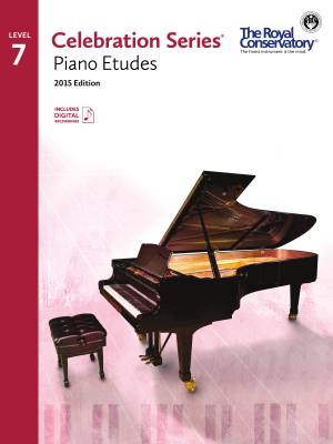 Celebration Series, 2015 Edition Piano Etudes 7 - Book/Audio Online