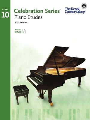 Frederick Harris Music Company - Celebration Series, 2015 Edition Piano Etudes 10 - Livre/Audio en ligne