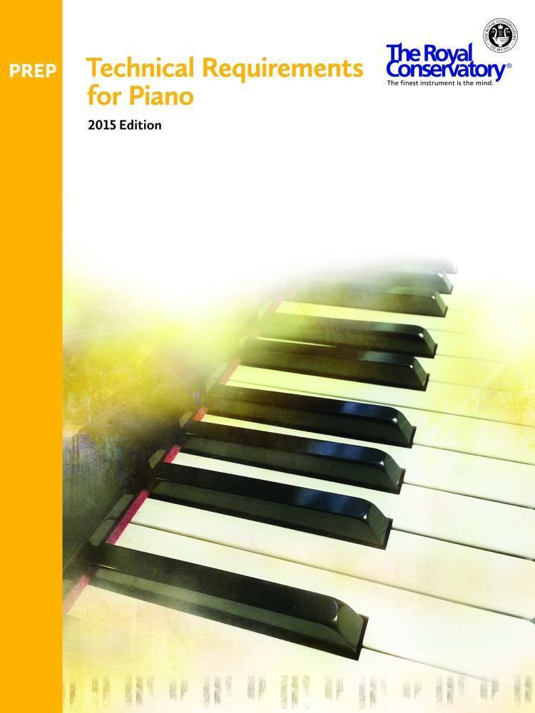 Technical Requirements for Piano Preparatory Level, 2015 Edition - Book