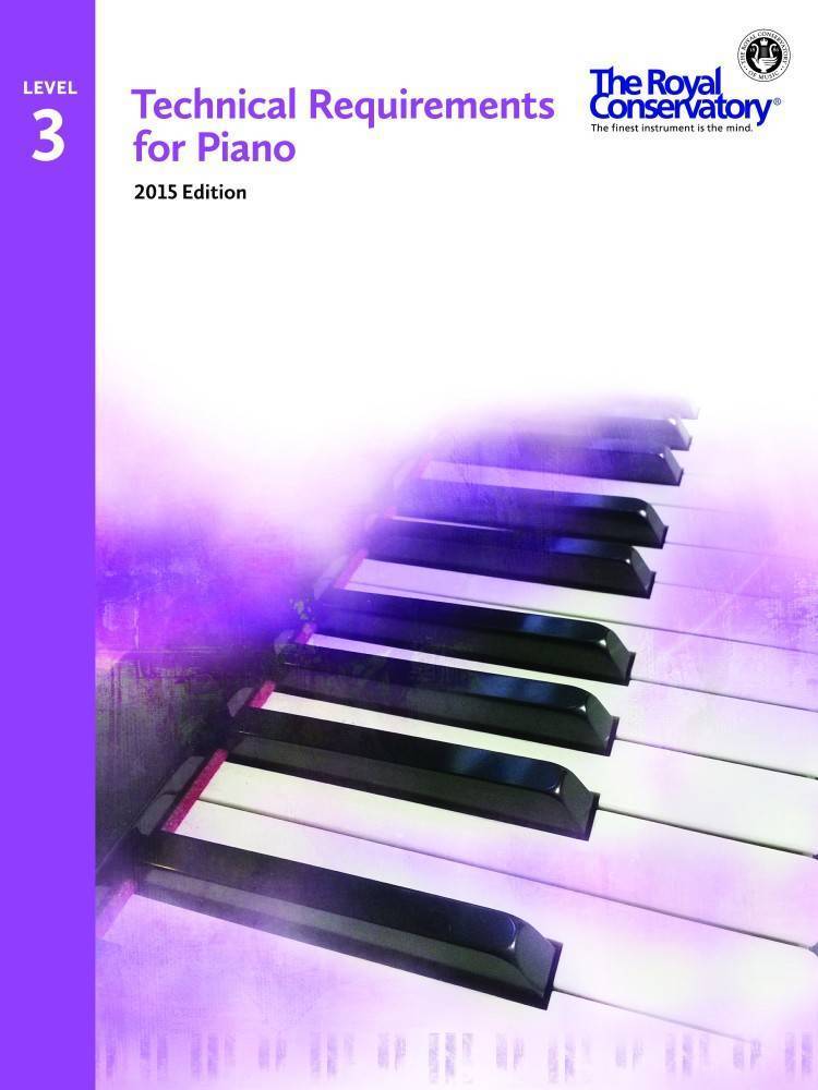 Technical Requirements for Piano Level 3, 2015 Edition - Book
