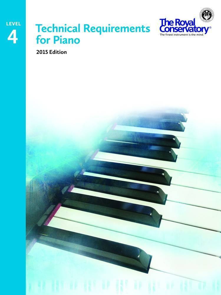 Technical Requirements for Piano Level 4, 2015 Edition - Book
